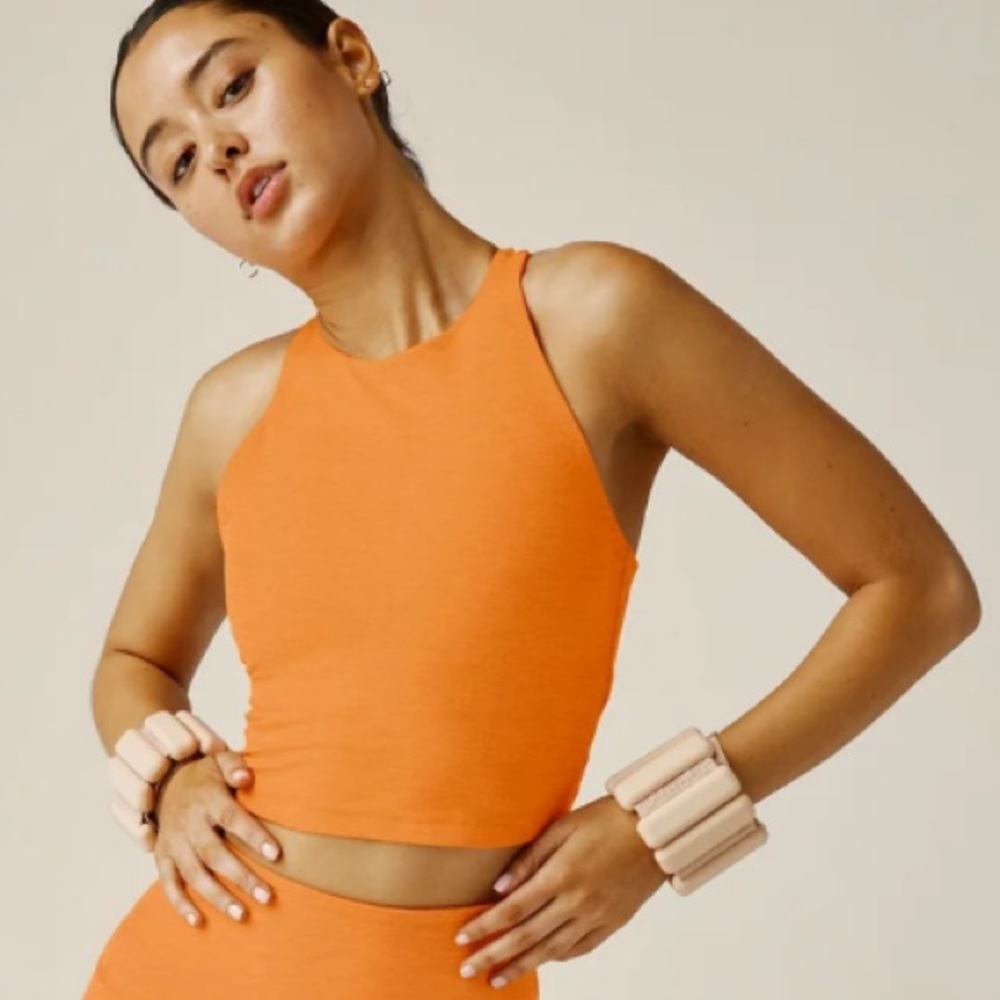 Beyond Yoga Spacedye Refocus Cropped Tank M